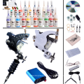 Großhandel permanente billige Tattoo Kits 2 Tattoo Gun